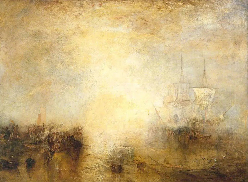 'Hurra! for hvalfangeren Erebus! Endnu en fisk!' - J. M. W. Turner