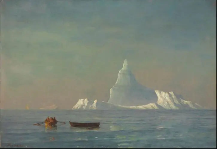Isbjerge - Albert Bierstadt