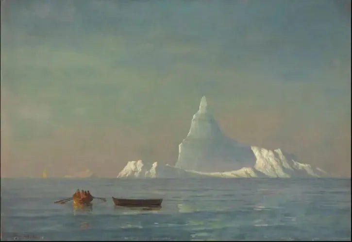 Isbjerge - Albert Bierstadt