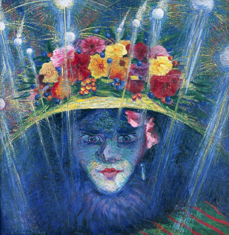 Moderne idol - Umberto Boccioni