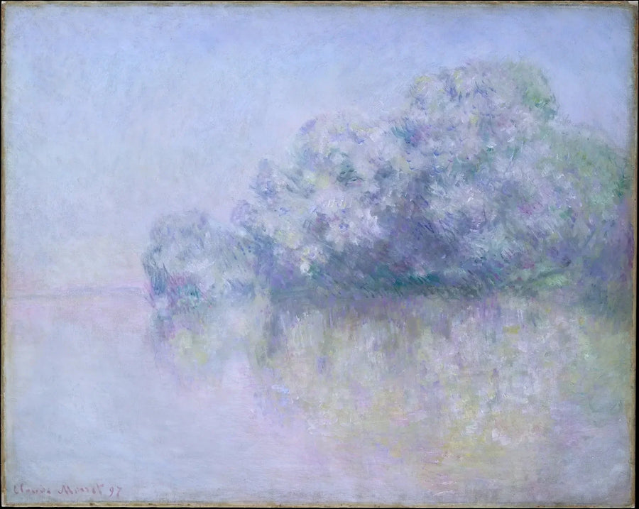 Nældeøen nær Vernon - Claude Monet