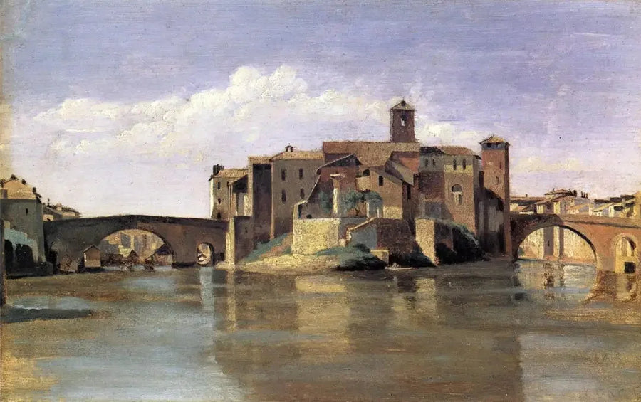 San Bartolomeo-øen - Jean-Baptiste Camille Corot