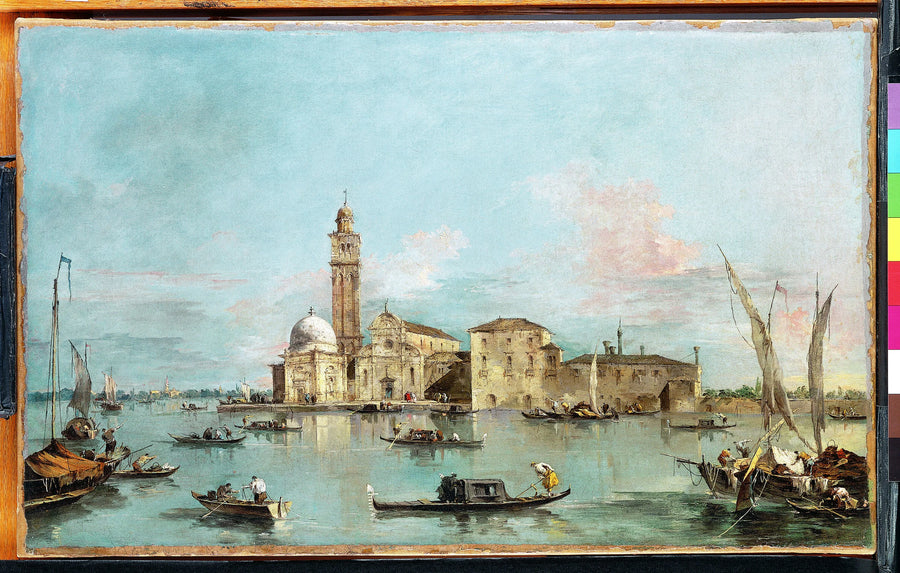 L'île de San Michele, Venise - Francesco Guardi