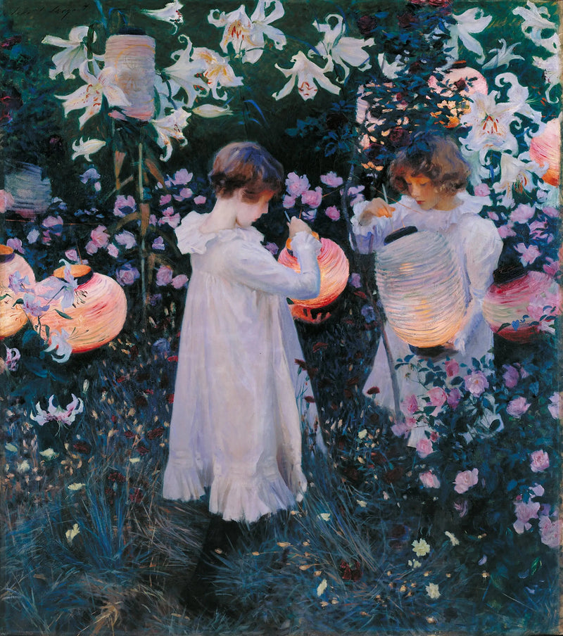 Nelike, Lys, Lys, Rose - John Singer Sargent