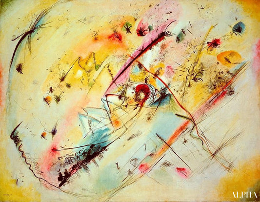 Lysbillede - Vassily Kandinsky - Reproduktioner af malerier og højkvalitets malerier