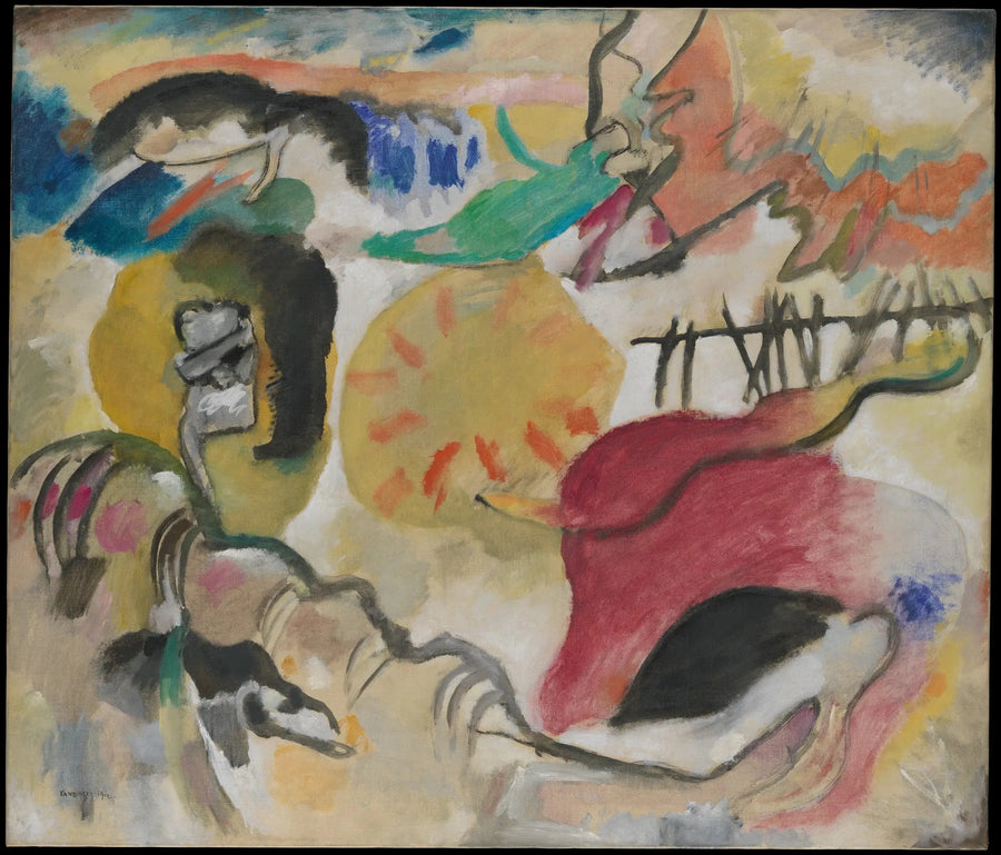 Improvisation 27 (Kærlighedens Have II) - Vassily Kandinsky