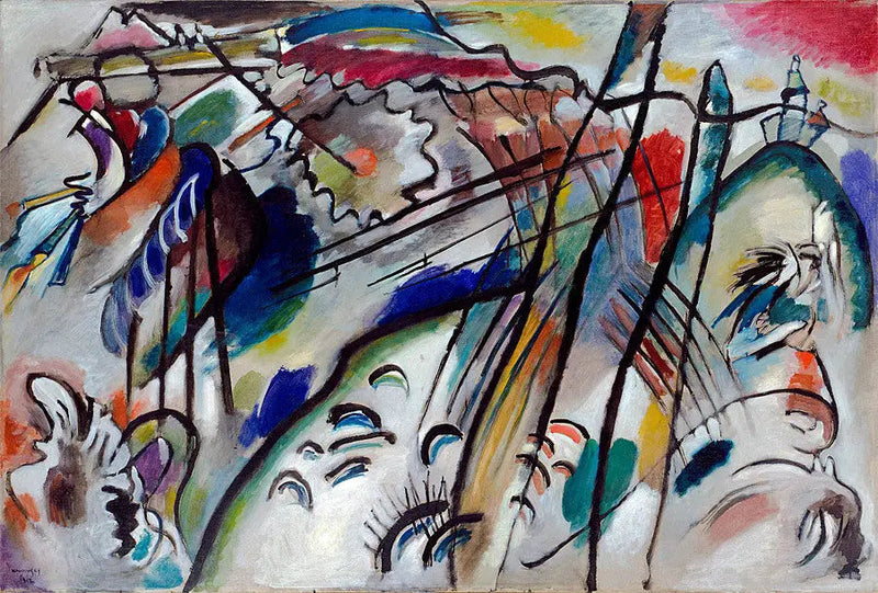 Improvisation 28 (anden version) - Vassily Kandinsky