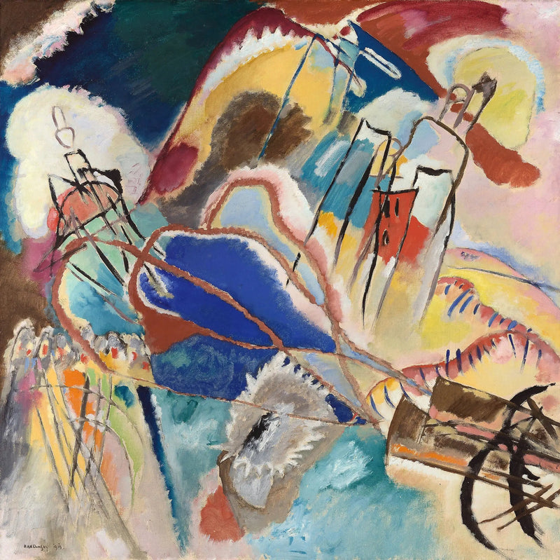 Improvisation nr. 30 (Kanoner) - Vassily Kandinsky
