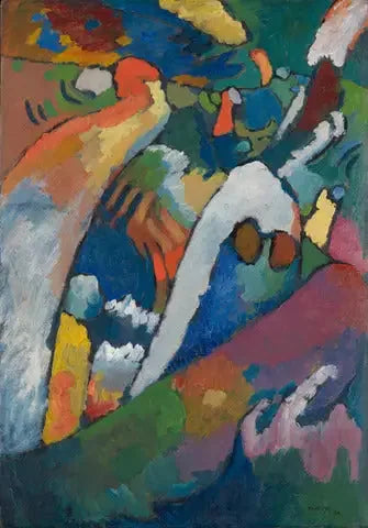 Improvisation nr. 7 (Storm) - Vassily Kandinsky