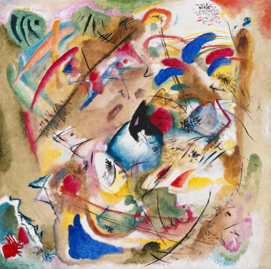 Drømmende improvisation - Vassily Kandinsky