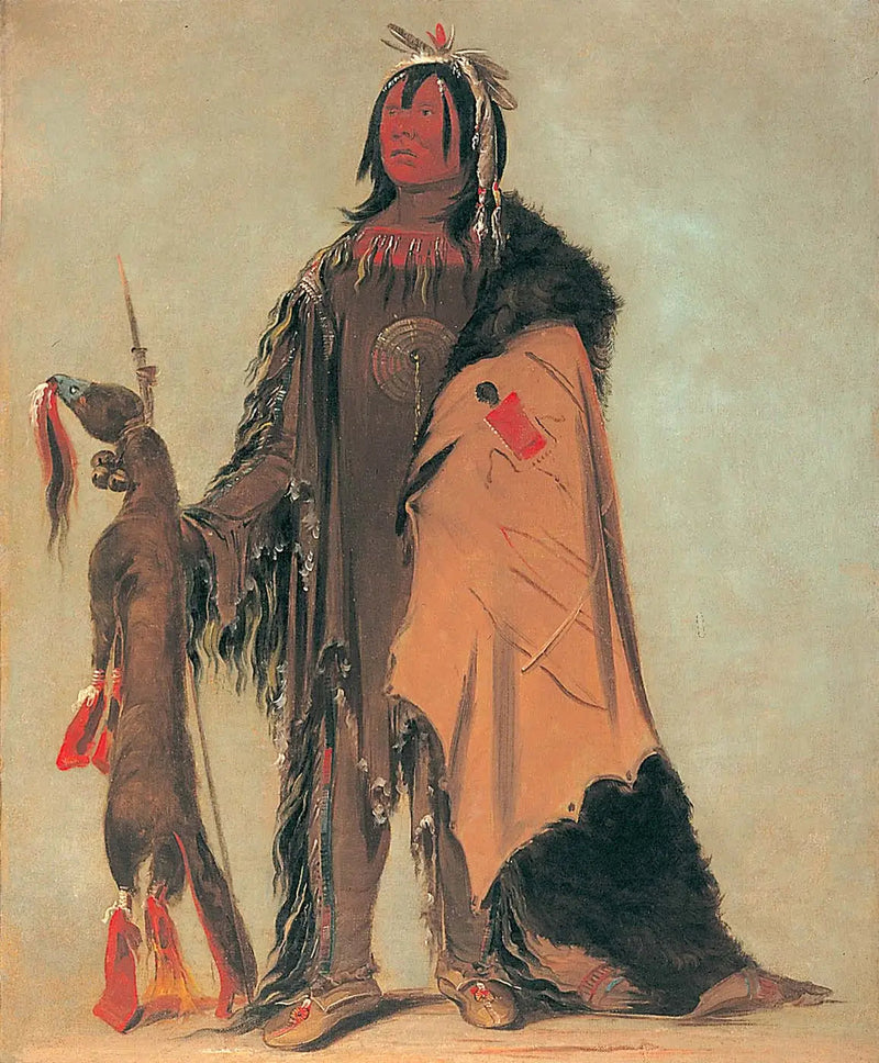 In-ne-ó-cose, Buffalo-barnet, en kriger - George Catlin