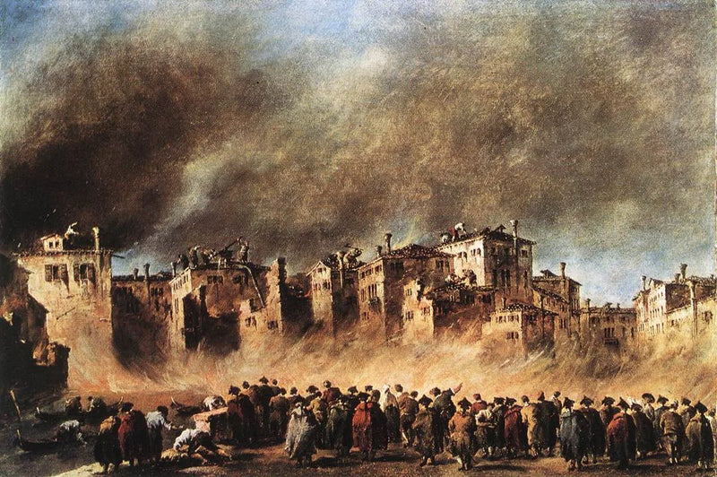 Brando i San Marcuola-kvarteret - Francesco Guardi