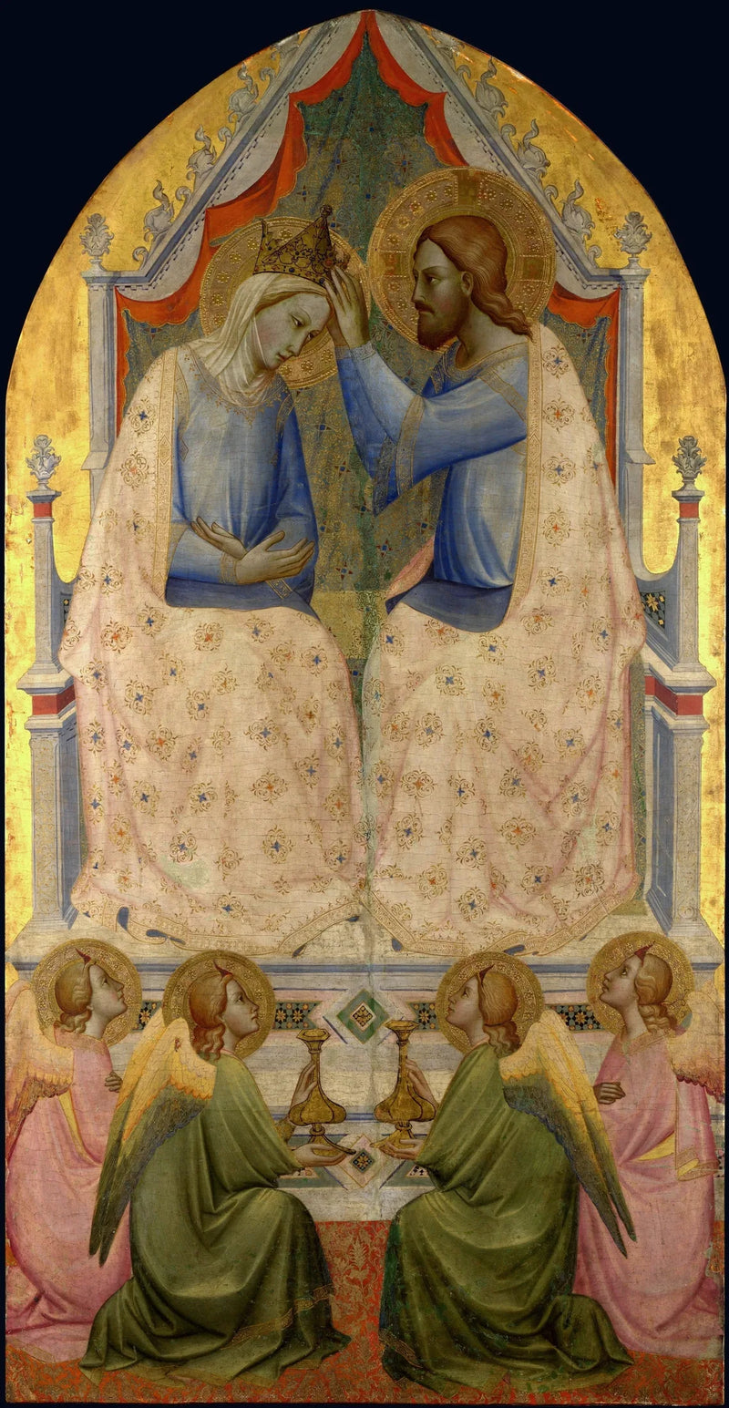 Kroning af Jomfruen - Agnolo Gaddi