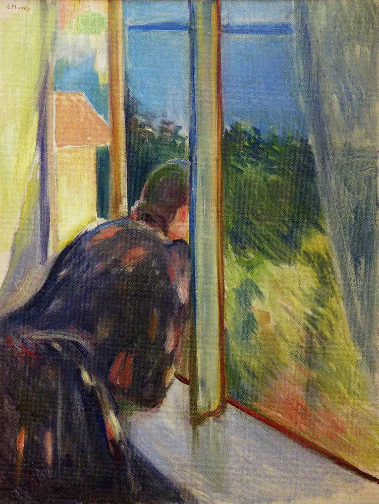 Inger ved vinduet - Edvard Munch