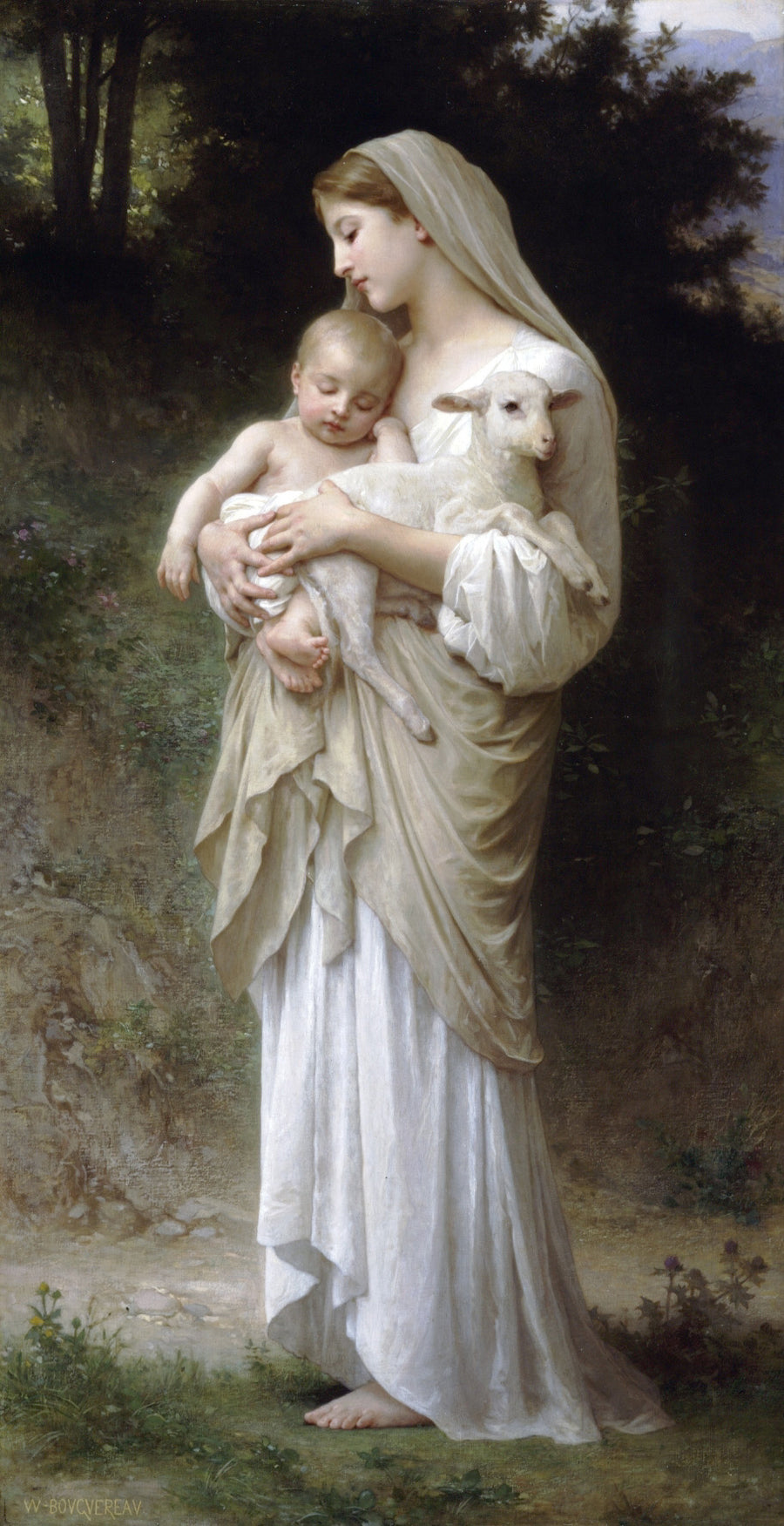 L’Innocence, réduction (1893) - Bouguereau