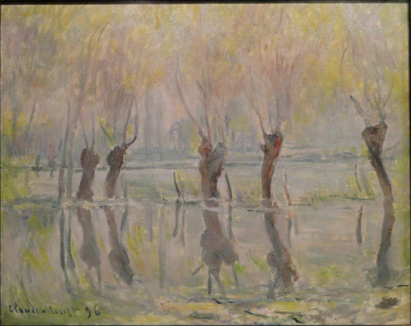 Oversvømmelse i Giverny, Glyptotek W1438 - Claude Monet