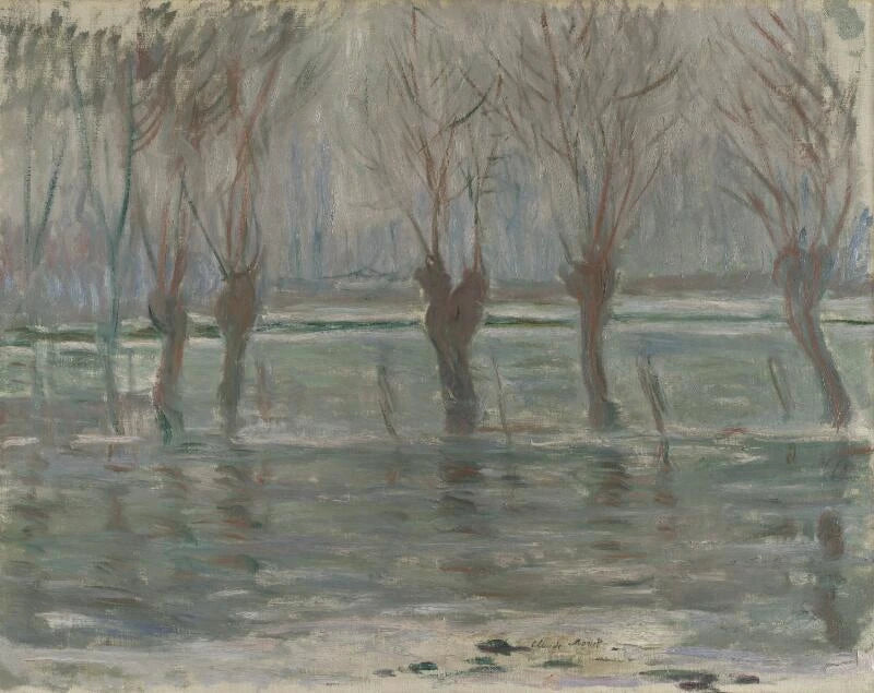 Oversvømmelsen, Nationalgalleriet NG6278 W1439 - Claude Monet