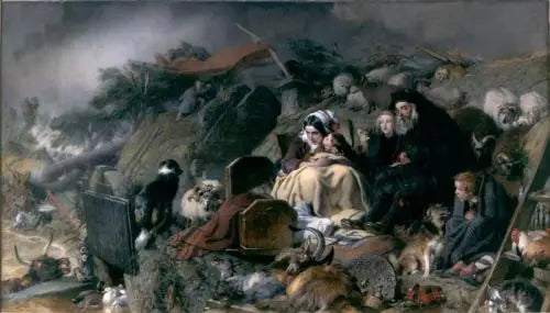 Oversvømmelser i de høje landskaber - Edwin Henry Landseer
