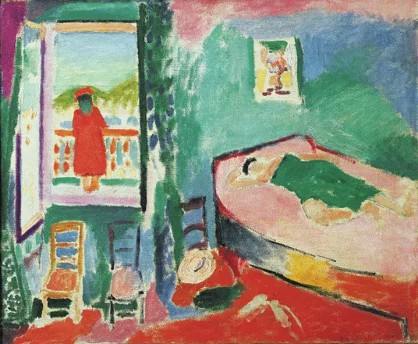 Indenfor i Collioure (Siesta) - Henri Matisse