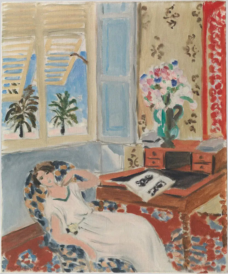 Indretning i Nice, siesta - Henri Matisse