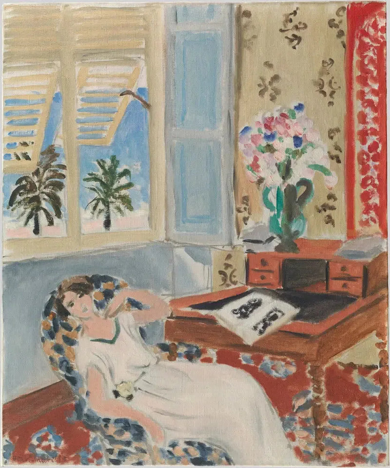 Indretning i Nice, siesta - Henri Matisse