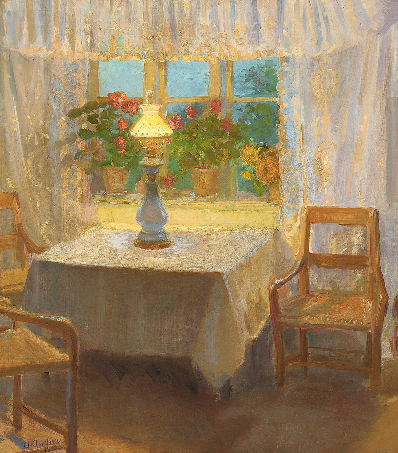 Interiør. - Anna Ancher