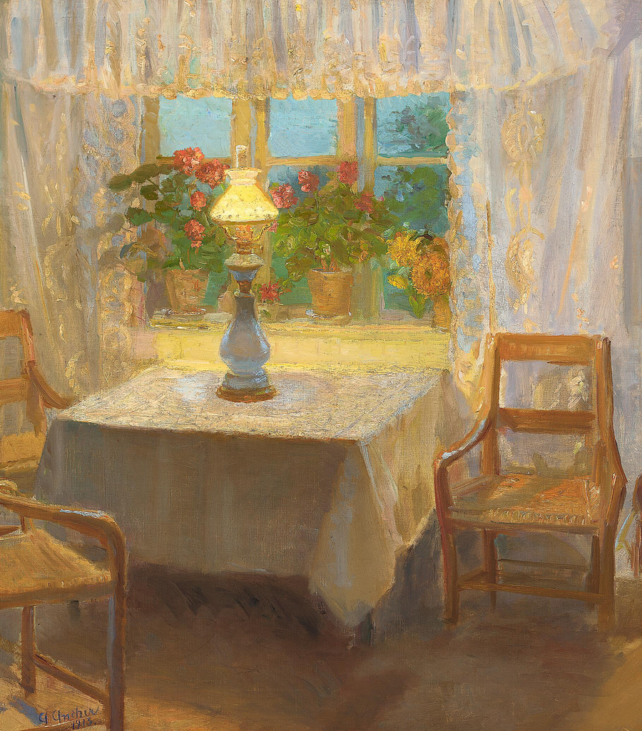 Interiør. - Anna Ancher