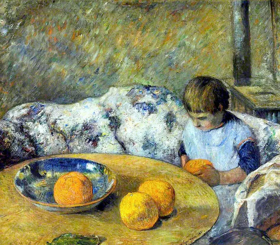Indretning med Aline Gauguin - Paul Gauguin