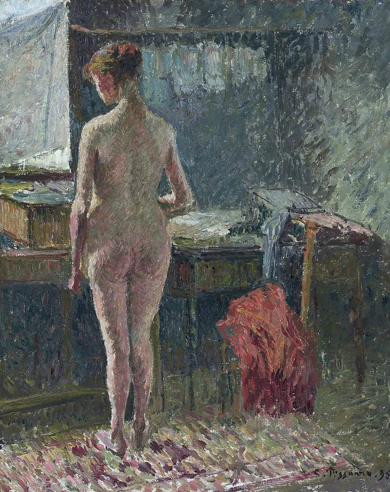 Indretning med rygnude - Camille Pissarro
