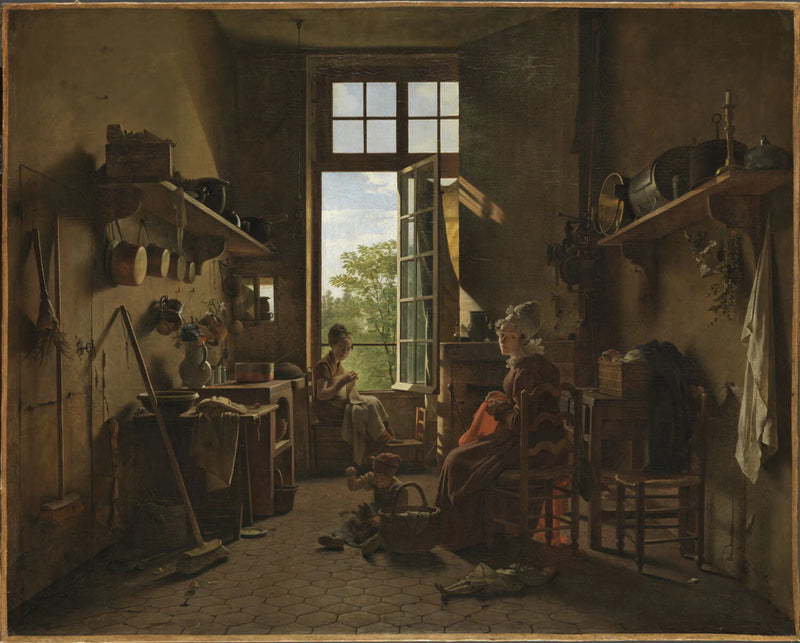 Intérieur d'une cuisine - Martin Drölling