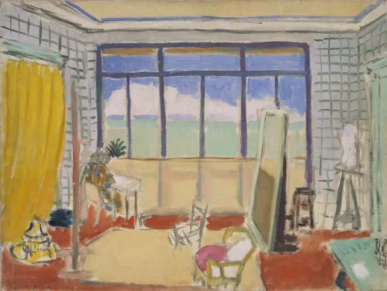 Atelierindretning i Nice - Henri Matisse