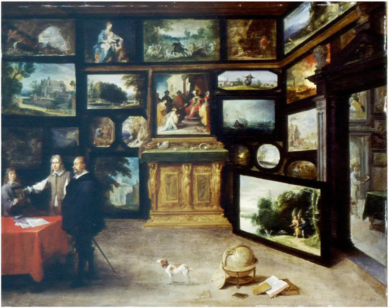 Indre af et kunstgalleri - David Teniers den Yngre