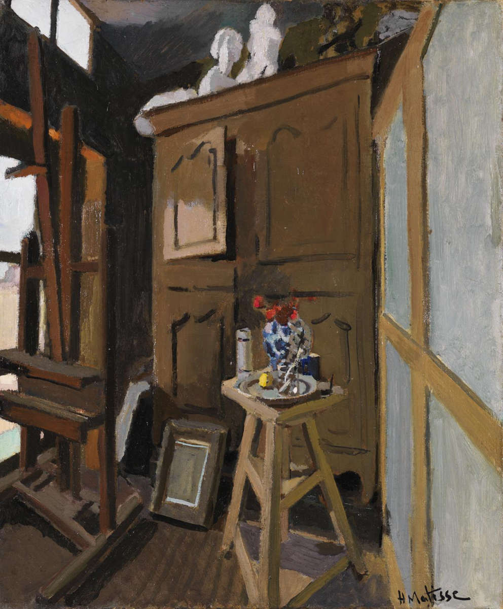 Reproduction du tableau « Intérieur d'atelier - Henri Matisse » par Alpha Reproduction en peinture à l’huile