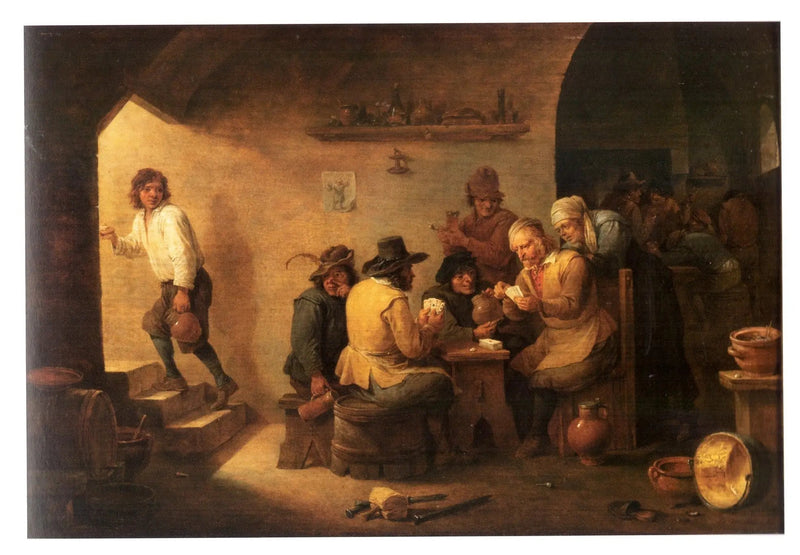 Kabaretindretning - David Teniers den Yngre