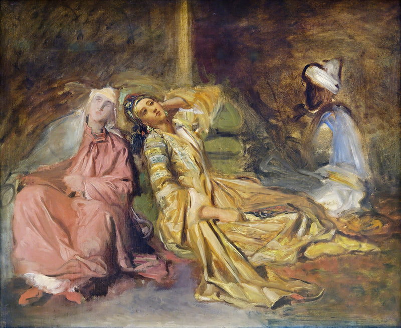 Haremindretning - Théodore Chassériau