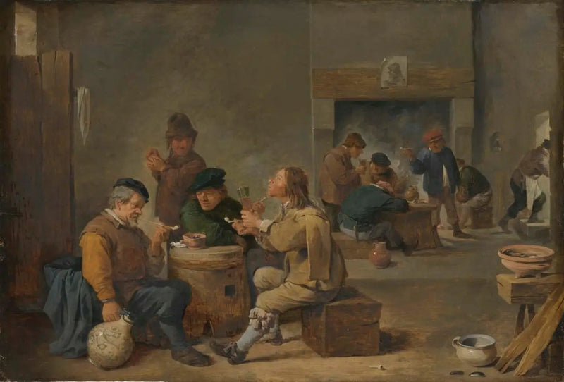 Indre af kroen - David Teniers den Yngre