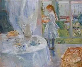 Indre af hytten - Berthe Morisot