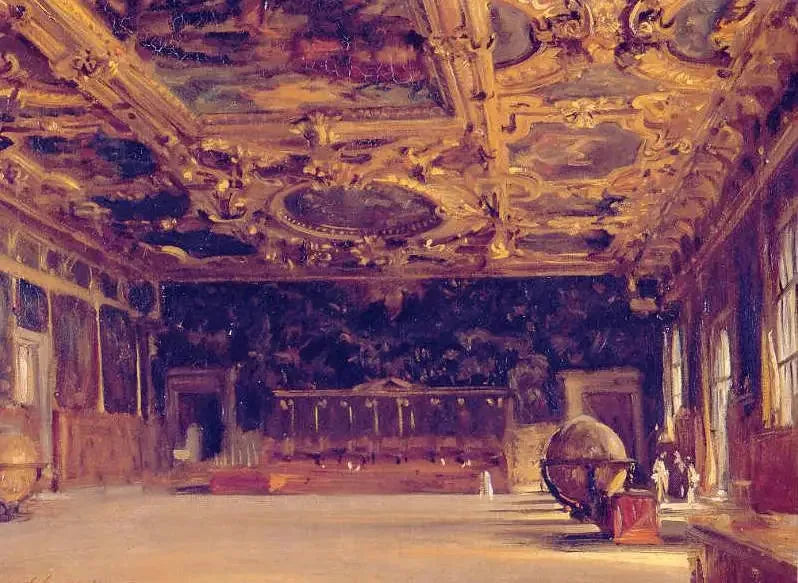 Indre af Dodge-paladset - John Singer Sargent
