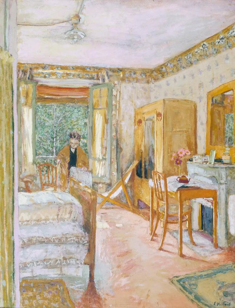 Solrig indretning - Édouard Vuillard