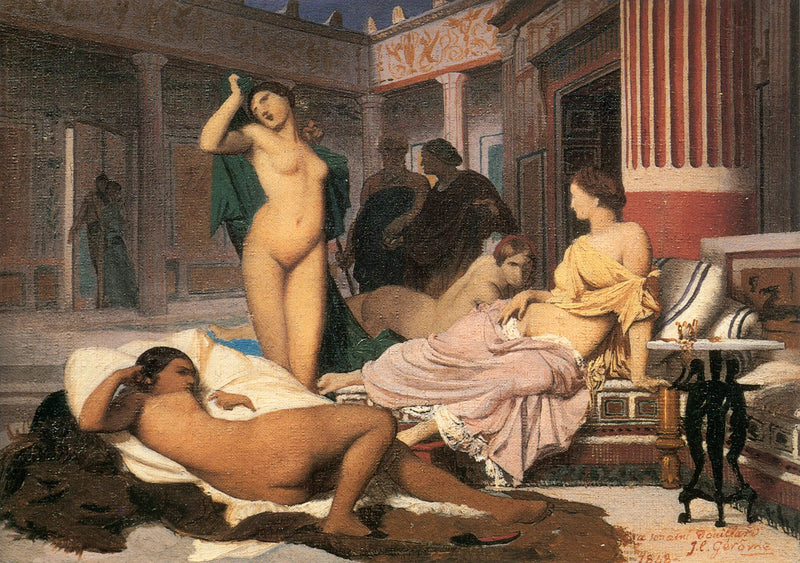 Græsk interiør - Jean-Léon Gérôme