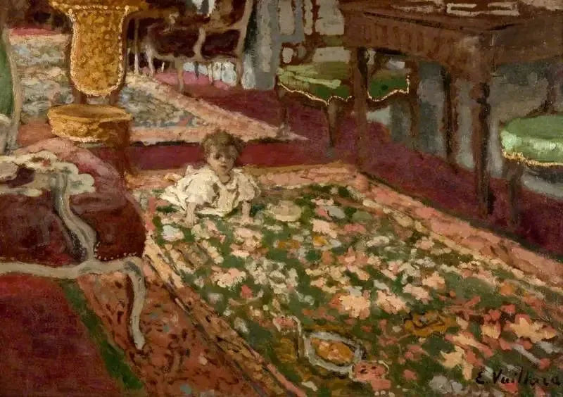 Interior: Stuen - Édouard Vuillard
