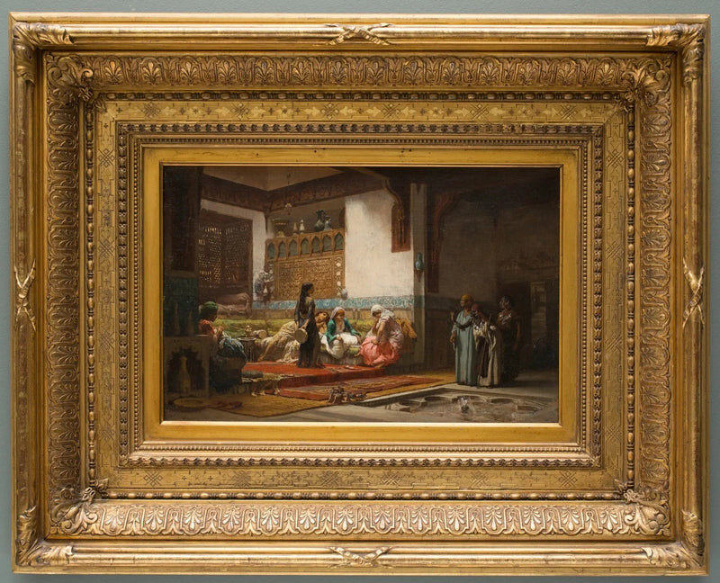 Moresque indretning - Frederick Arthur Bridgman