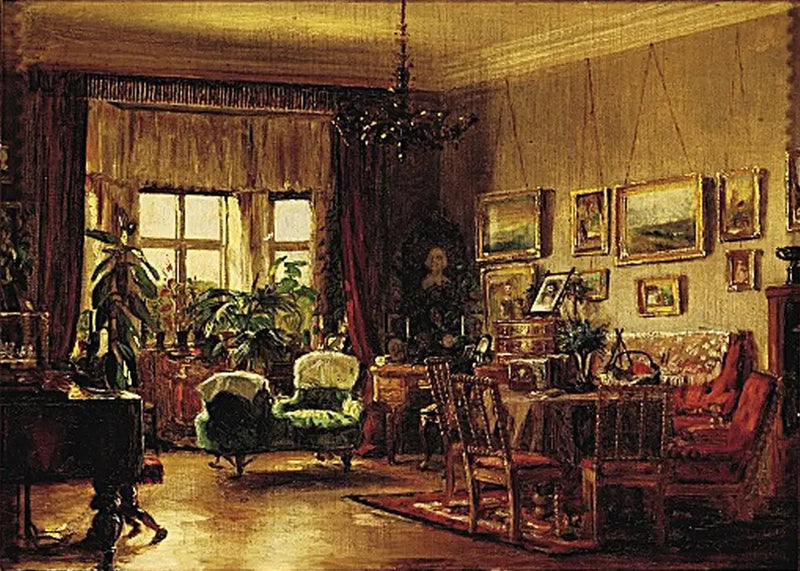 Indretning. - Peder Severin Krøyer