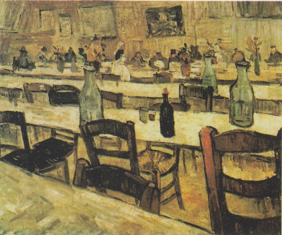 Indvendigt i en restaurant i Arles - Vincent van Gogh