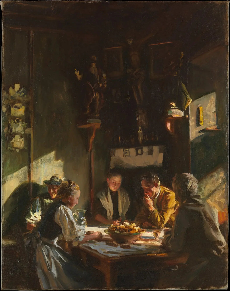 Tyrolsk interiør - John Singer Sargent
