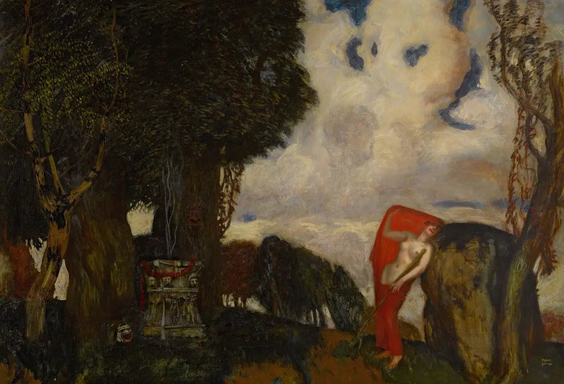 Iphigénie i Aulis - Franz Von Stuck