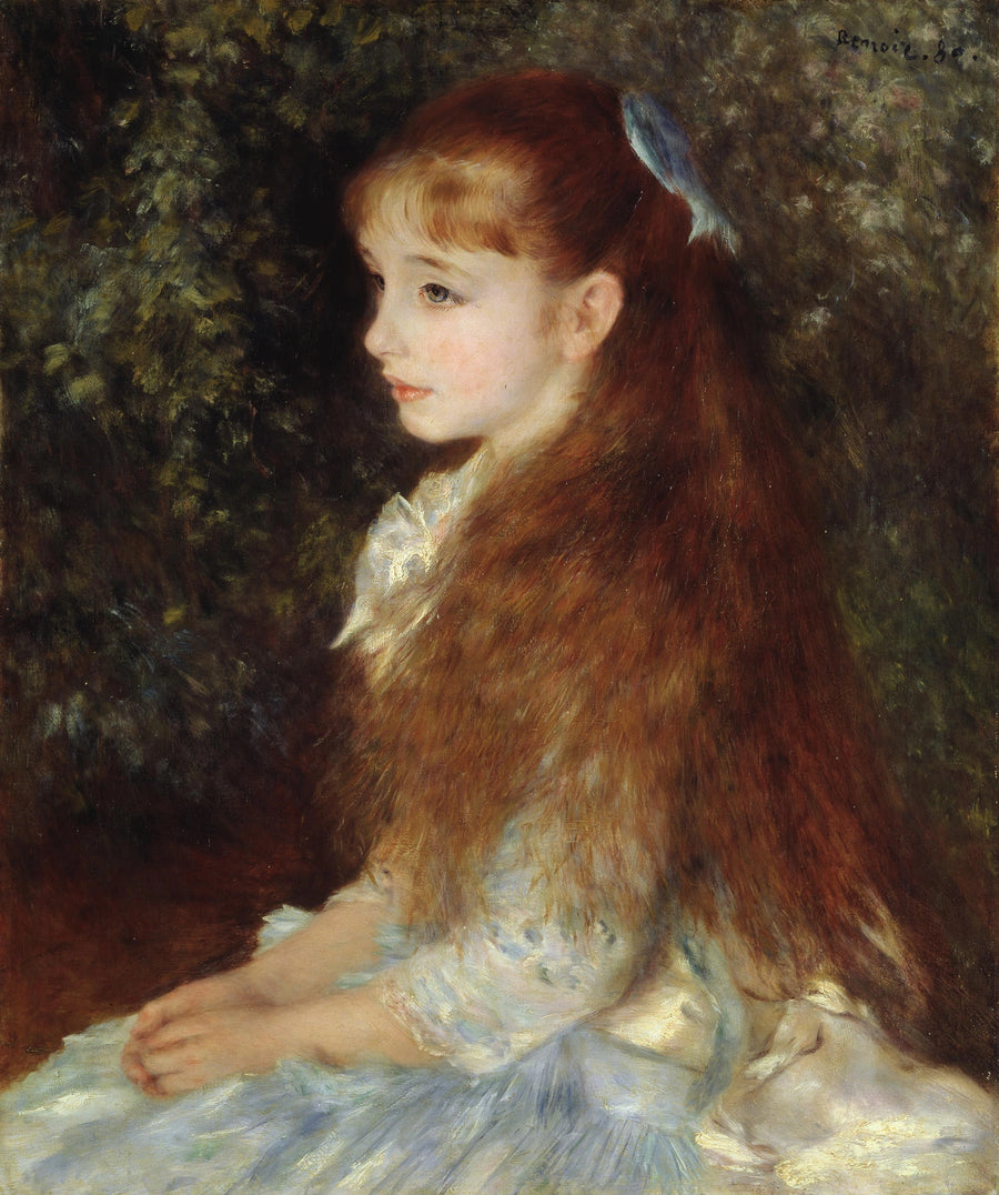 Portræt af Irène Cahen d'Anvers - Pierre-Auguste Renoir