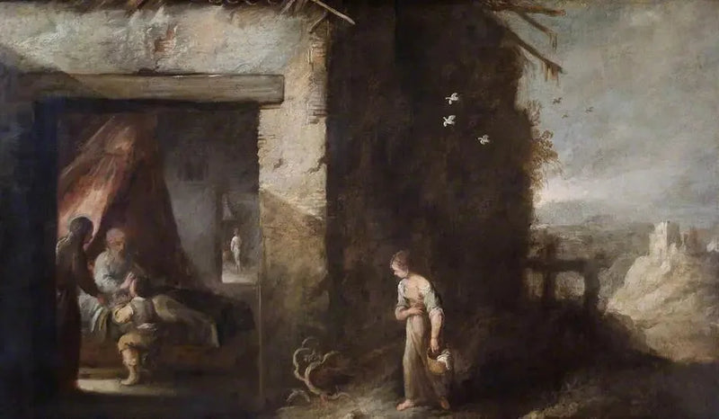 Isaac velsigner Jakob - Bartolomé Esteban Murillo