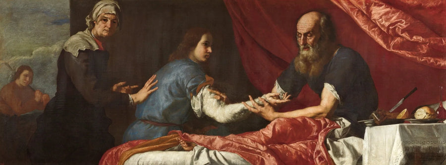 Isaac og Jakob - Jusepe de Ribera