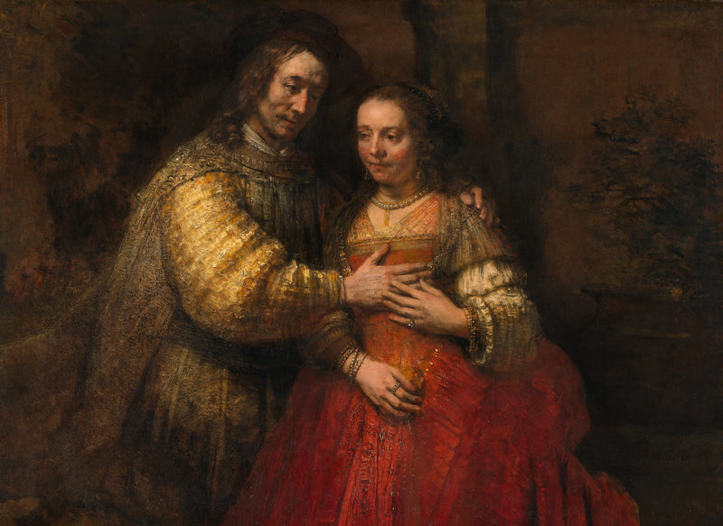 Den jødiske brud - Rembrandt
